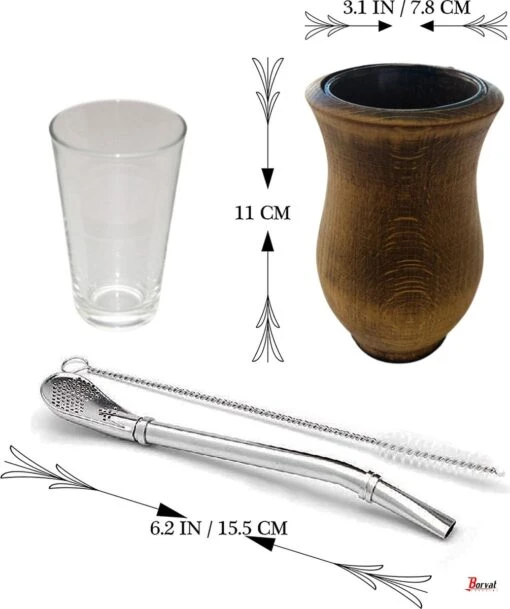 Borvat® | Houten Mate Gourd Cup, Yerba Mate Kalebas, Mate, Bombilla, Yerba Mate Cup -Kookwaren Verkoop 1005x1200 2