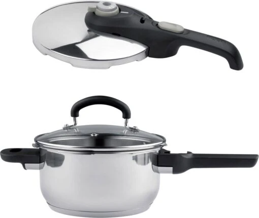 Tefal Secure 5 P25340 Snelkookpan - 3L - 2 Deksels -Kookwaren Verkoop