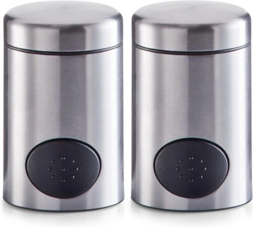 2x Zoetjes Dispensers 8,5 Cm RVS - Zeller - Keukenbenodigdheden - Koffie/thee Drinken - Zoetstof Tabletten Dispensers - Zoetjes Dispensers -Kookwaren Verkoop 1200x1080 10