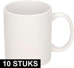 10x Onbedrukte Witte Mokken 300 Ml - Blanco Koffiemokken -Kookwaren Verkoop 1200x1101 5