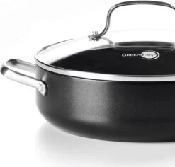 GreenPan Copenhagen Stoofpan Met Deksel En Extra Handvat 28cm/4.3L -Kookwaren Verkoop 1200x1147