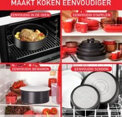 Tefal Ingenio Unlimited - Hapjespan - Ø24 Cm - Excl. Handgreep -Kookwaren Verkoop 1200x1158 1