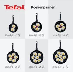 Tefal Black Stone Koekenpannenset - Ø 24/28 Cm -Kookwaren Verkoop 1200x1181 1