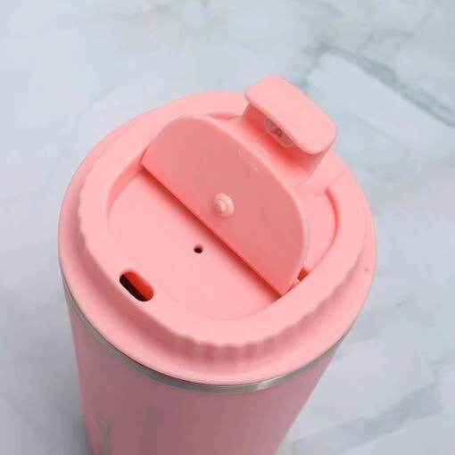 Koffiebeker To Go | Lekvrije Thermosbeker | Thermosfles | RVS Reisbeker | Dubbelwandige Travel Mug | 350 Ml | Roze -Kookwaren Verkoop 1200x1200 1893