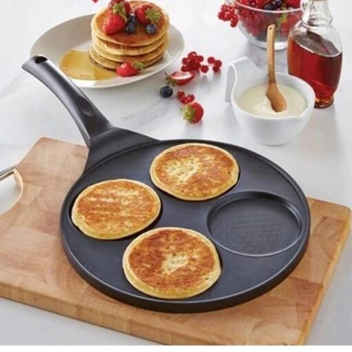 Cheffinger Crêpemaker Pancake - Ø 26 Cm - Geschikt Voor Inductie - Koudgreep - Zwart -Kookwaren Verkoop 1200x1200 326