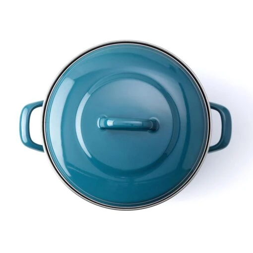 BK Fortalit Braadpan Ø 28 Cm - Blauw - Emaille - Inductie -Kookwaren Verkoop 1200x1200 702