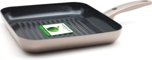 GreenPan Cambridge Inductie Grillpan - Ø 28 Cm - PFAS-vrij - Brons -Kookwaren Verkoop 1200x477 1