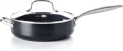 GreenPan Copenhagen Stoofpan Met Deksel En Extra Handvat 28cm/4.3L -Kookwaren Verkoop 1200x495 1