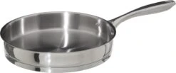 4goodz Dubbelwandige RVS Hapjespan Met Deksel 28 Cm - Zilver -Kookwaren Verkoop 1200x501