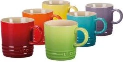 Le Creuset Set Van 6 Mokken 350 Ml Regenboog Kleuren -Kookwaren Verkoop 1200x605