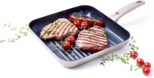 GreenPan Cambridge Inductie Grillpan - Ø 28 Cm - PFAS-vrij - Brons -Kookwaren Verkoop 1200x610 1