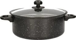 Benson Frituurpan Met Korf - Ø 26 Cm - Carbonstaal Met Marmer Coating -Kookwaren Verkoop 1200x638 4