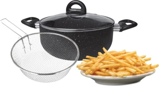 Platinum Frituurpan/ Friteuse - RVS - 24 Cm - 6.6L -Kookwaren Verkoop 1200x653 3