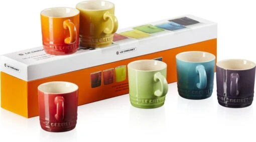 Le Creuset Espresso Kopjes Rainbow 100 Ml - 6 Stuks -Kookwaren Verkoop 1200x666 6