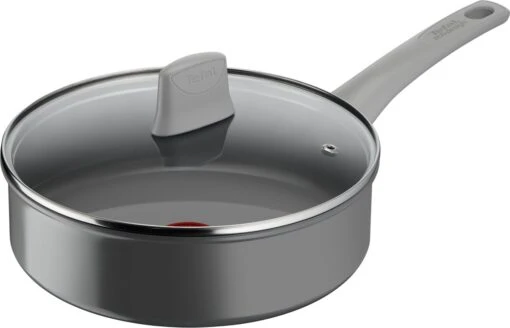 Tefal Renew ON Keramische Hapjespan - Ø 24 Cm - Met Deksel -Kookwaren Verkoop