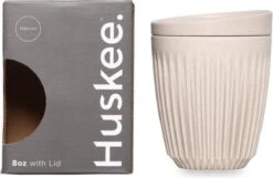 HuskeeCup & Deksel - Koffiebeker - Medium - 8oz/24cl - Natural -Kookwaren Verkoop 1200x780 11