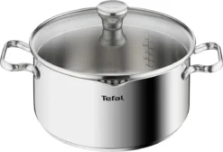 Tefal Duetto 3-delige Kookset - Steelpan Ø 16 Cm, Kookpan Ø 20/24 Cm -Kookwaren Verkoop 1200x815 1