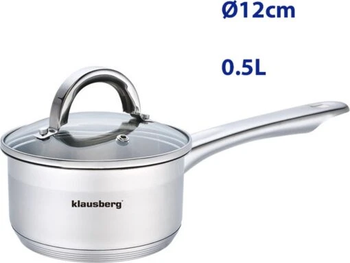 Steelpan Met Deksel - Kleine Sauspan – Kookpan - 12 Cm – 0.5 Liter -Kookwaren Verkoop 1200x900 31