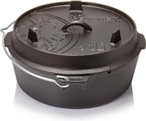 Petromax - Dutch Oven 5,5L/ft 6 - Zonder Pootjes -Kookwaren Verkoop