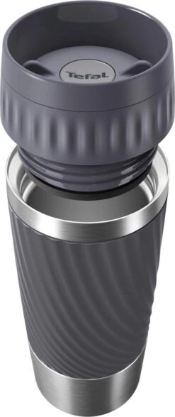 Tefal Travel Mug Easy Twist Thermobeker - Antraciet - 0,36 Liter -Kookwaren Verkoop 504x1200 2