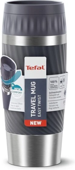 Tefal Travel Mug Easy Twist Thermobeker - Antraciet - 0,36 Liter -Kookwaren Verkoop 529x1200