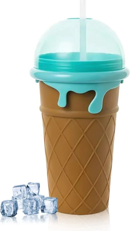 Frozen Magic Slushy Maker - Slush Puppy Maker - IJscrusher - Slush Puppy Beker - Slushy Puppy Maker - Slush Puppy Machine - Slush Maker - Slushy Cup - Tiktok - Bruin -Kookwaren Verkoop 675x1200 1