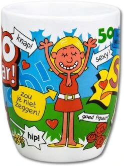 Cartoonmok Sarah - 50 Jaar -Kookwaren Verkoop 901x1200 1