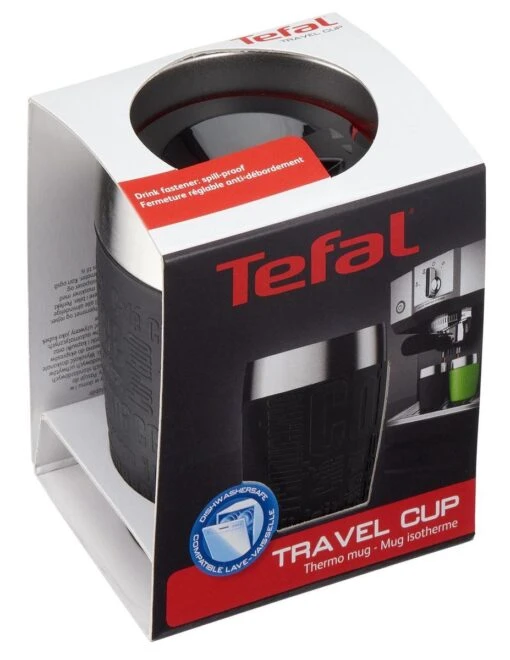 Tefal Travel Mug Thermobeker - 200 Ml - RVS/Zwart -Kookwaren Verkoop 927x1200 2