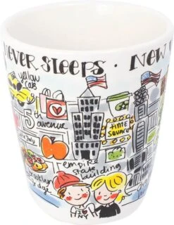 Blond Amsterdam City New York Mok - 350 Ml -Kookwaren Verkoop 927x1200 3